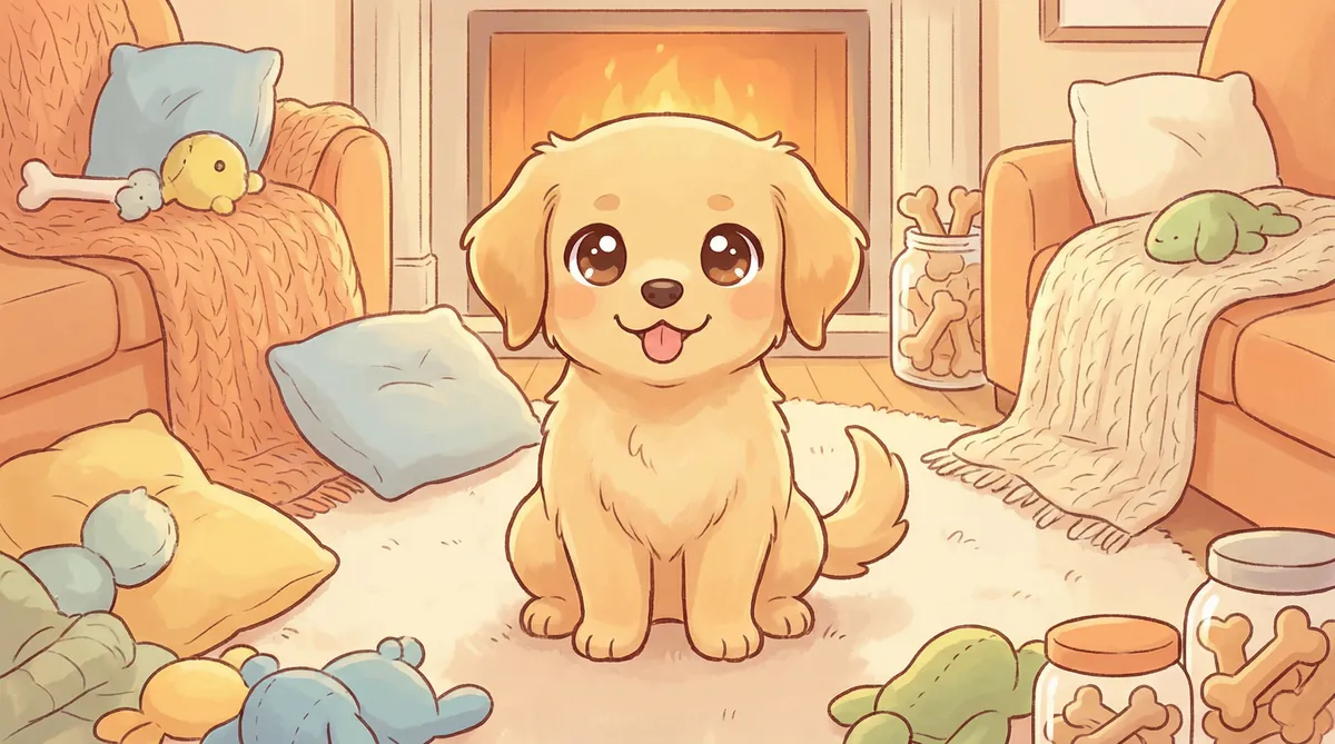 小鲍狗 今日萌宠之星 - 可爱金毛宝宝